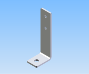 KriTec Bodenwinkelsatz 8 160x60x40 St, weißaluminium ähnl. RAL 9006