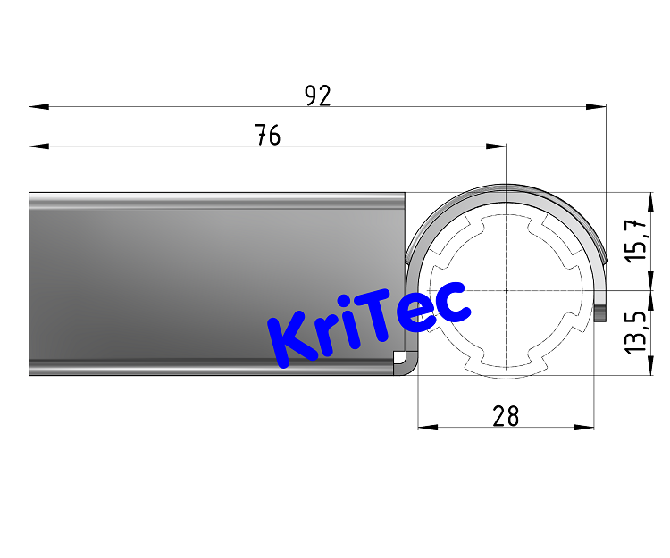 KriTec Rollenbahn St Aufnahme I D28