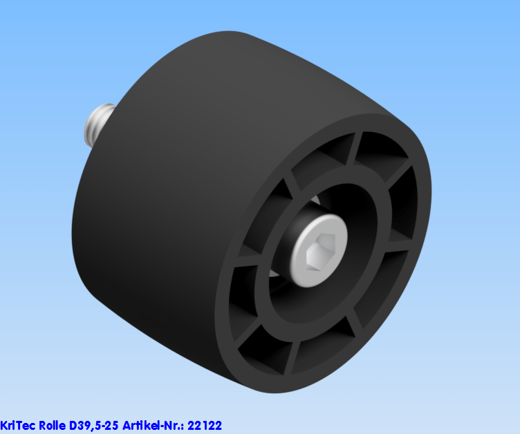 KriTec Rolle D39,5-25