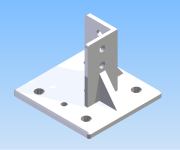 KriTec Standfuß 8 Raster 40