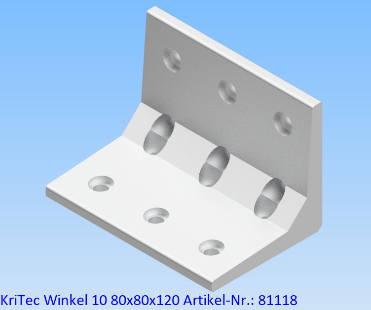 KriTec Winkel 10 80x80x120