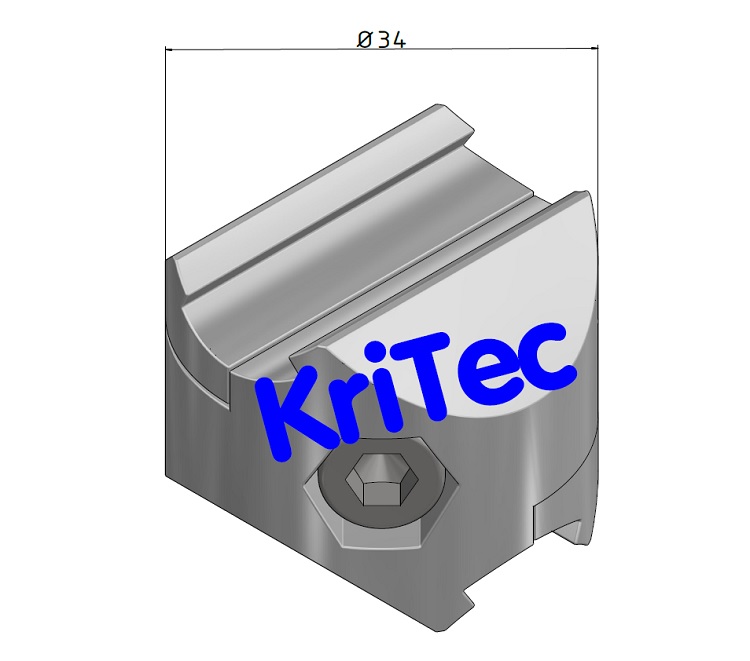 KriTec Kreuz-Klemmverbinder D28