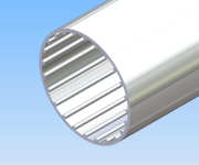 KriTec Rohr D50 AL für Transportrolle TR50 Lagersatz