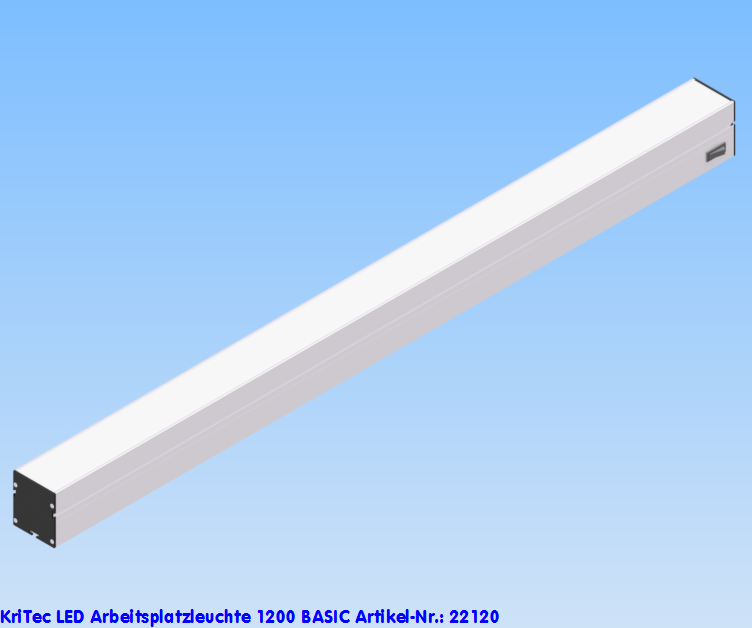 KriTec LED Arbeitsplatzleuchte 1200 BASIC