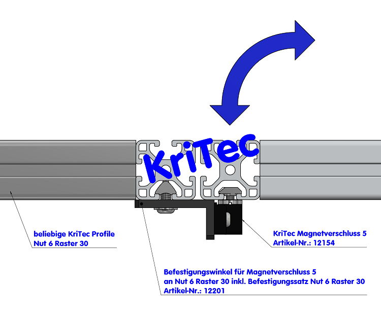 KriTec Profil 6 30x30 leicht