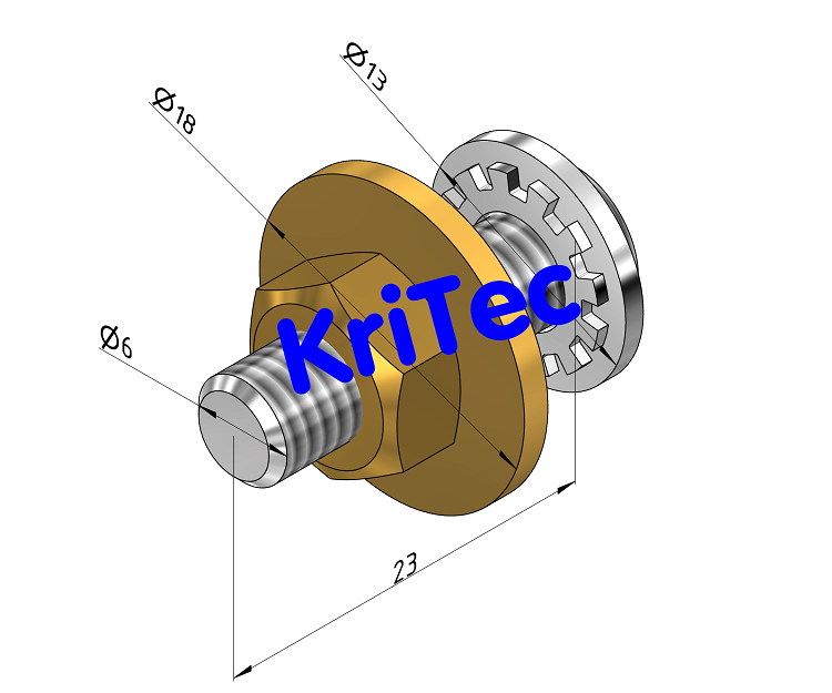 KriTec Erdungssatz für Flächenelemente