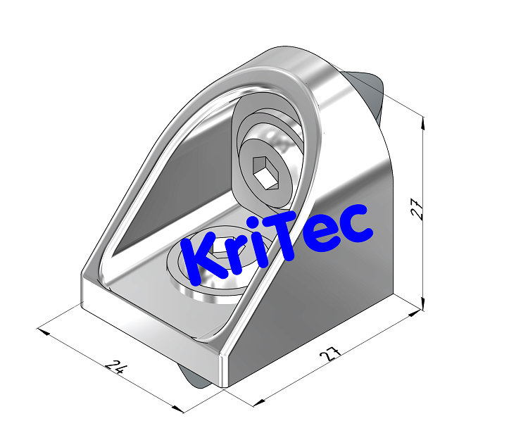 KriTec Gelenkwinkel 6 Raster 30