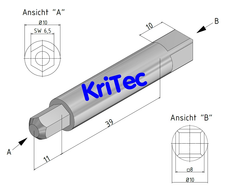 KriTec Eindrehwerkzeug