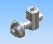 KriTec Zentralverbinder 8 SV einschiebbar - auch in rostfrei!