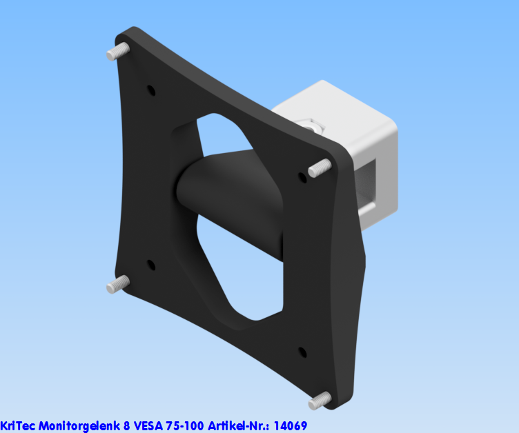 KriTec Monitorgelenk 8 VESA 75-100