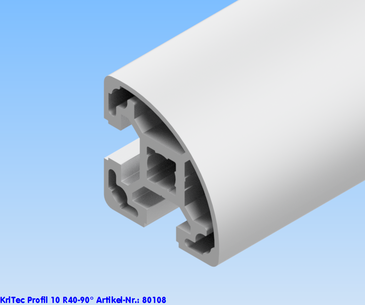 KriTec Profil 10 R40-90°