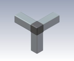 KriTec Eckverbindungssatz 5 20x20x20