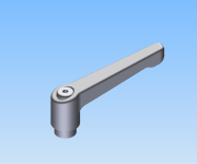 KriTec Klemmhebel PA verstellbar mit Innengewinde