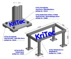 KriTec Adapterblock 8 für Bodenhülse M32