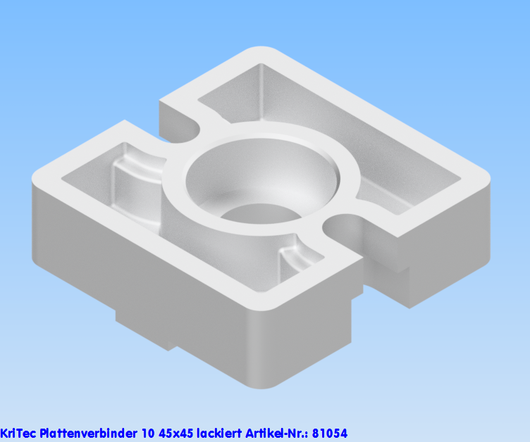 KriTec Plattenverbinder 10 45x45 lackiert