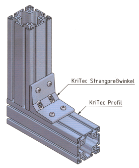 KriTec Winkel 10 80x80x80