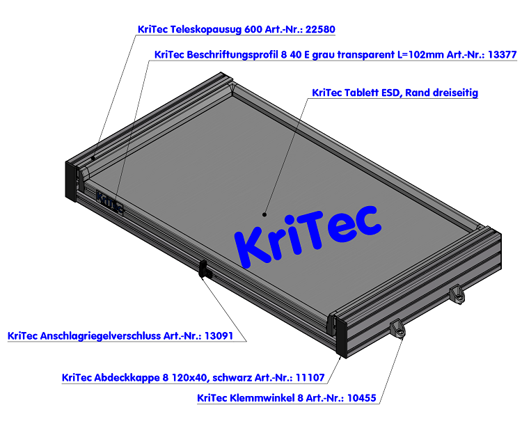 KriTec Anschlagriegelverschluss