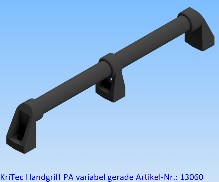 KriTec Handgriff PA variabel gerade