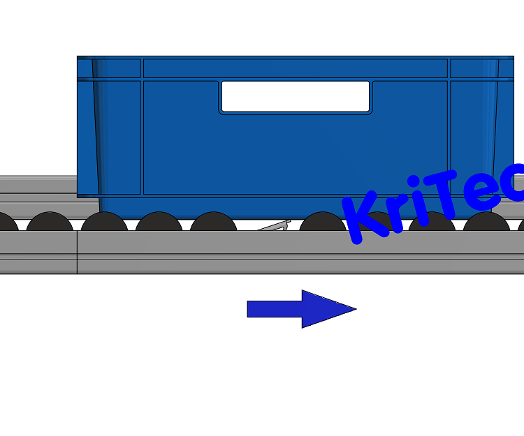 KriTec Rücklaufsperrenelement, antistatisch D28