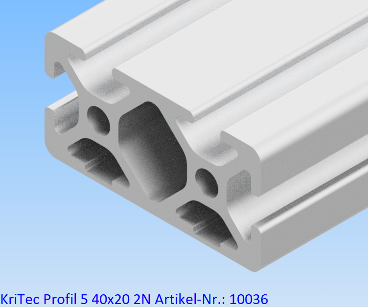 KriTec Profil 5 40x20 2N