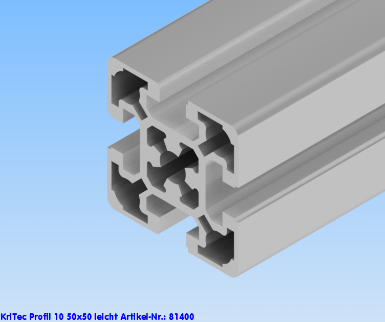 KriTec Profil 10 50x50 leicht