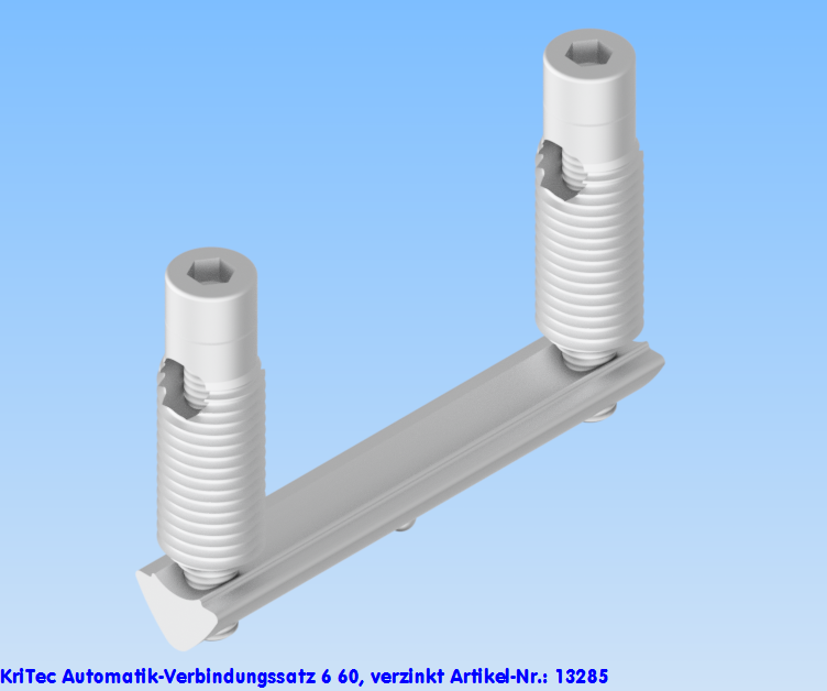 KriTec Automatik-Verbindungssatz 6 60, verzinkt