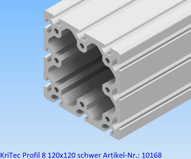KriTec Profil 8 120x120 schwer