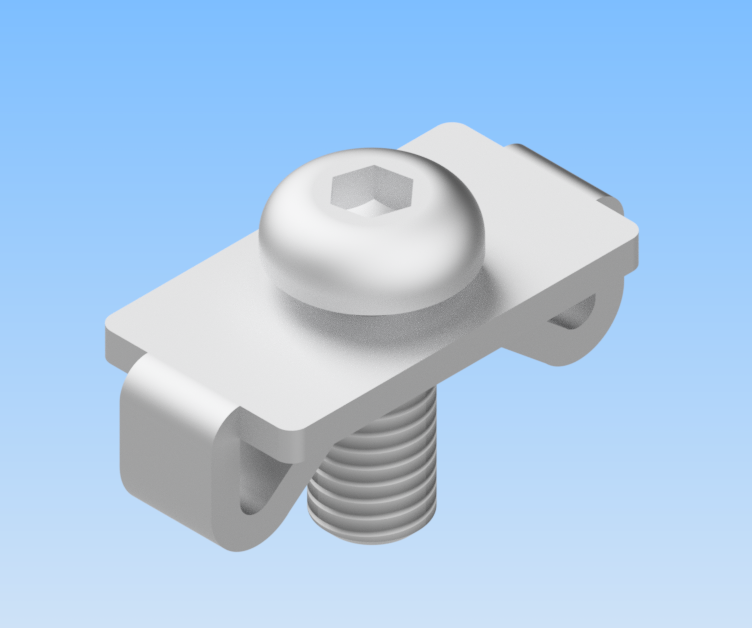 KriTec Standardverbindungssatz 6 Raster 30 VA, rostfrei