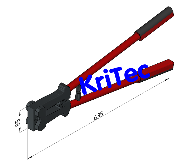 KriTec Pressklemmenzange D3