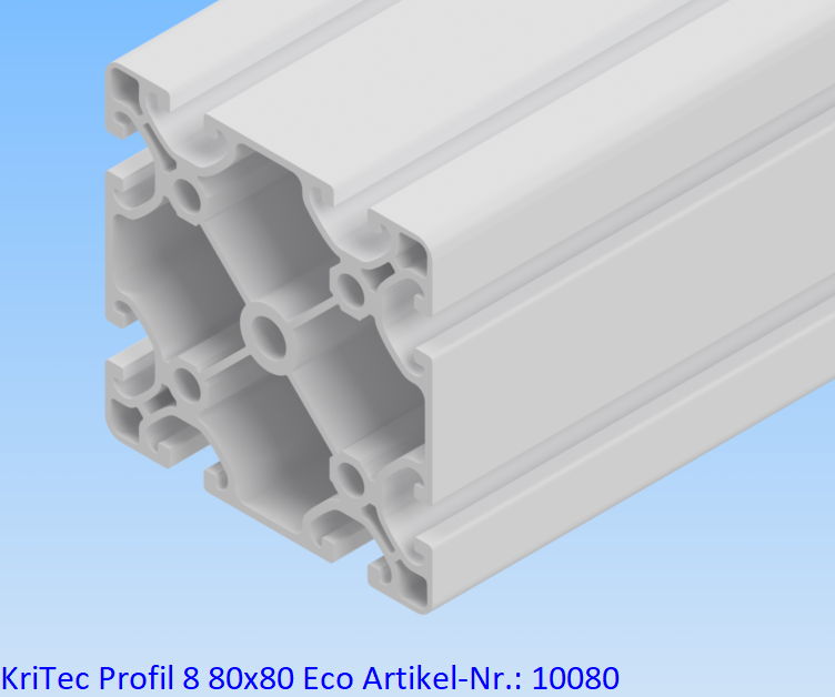 KriTec Profil 8 80x80 Eco
