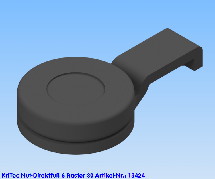 KriTec Nut-Direktfuß 6 Raster 30