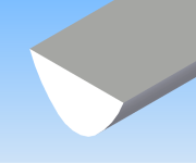 KriTec Profilstab 8 St glatt