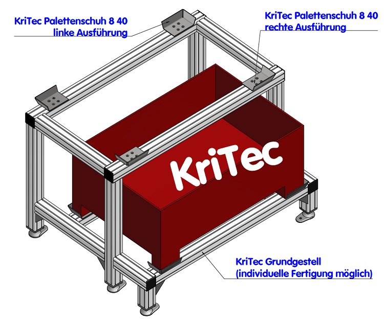 KriTec Profil 8 80x80 leicht