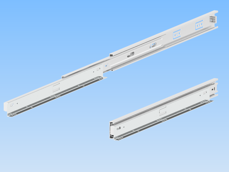 KriTec Satz Teleskopauszug 600 inkl. Einsteckwinkel