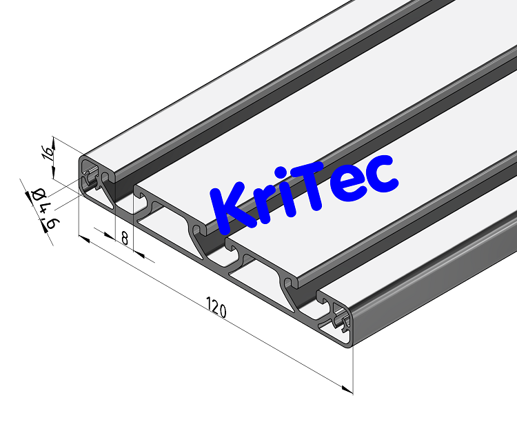 KriTec Profil 8 120x16 Eco