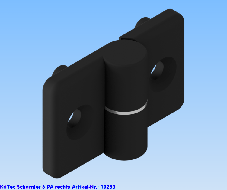 KriTec Scharnier 6 PA rechts