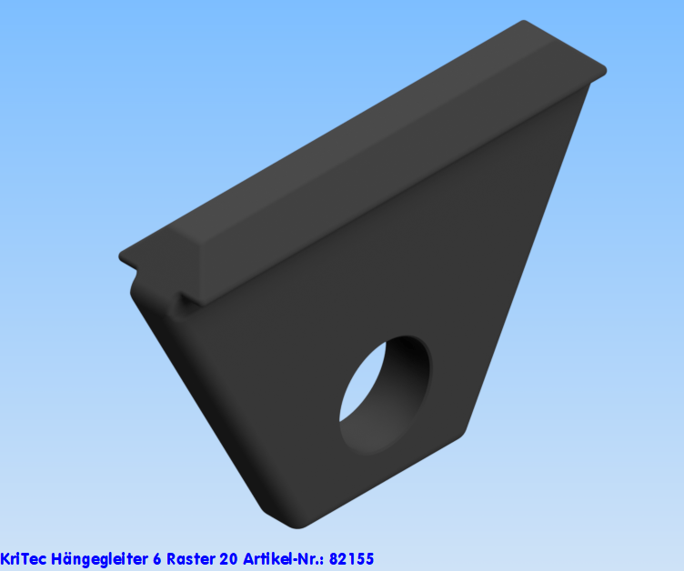 KriTec Hängegleiter 6 Raster 20