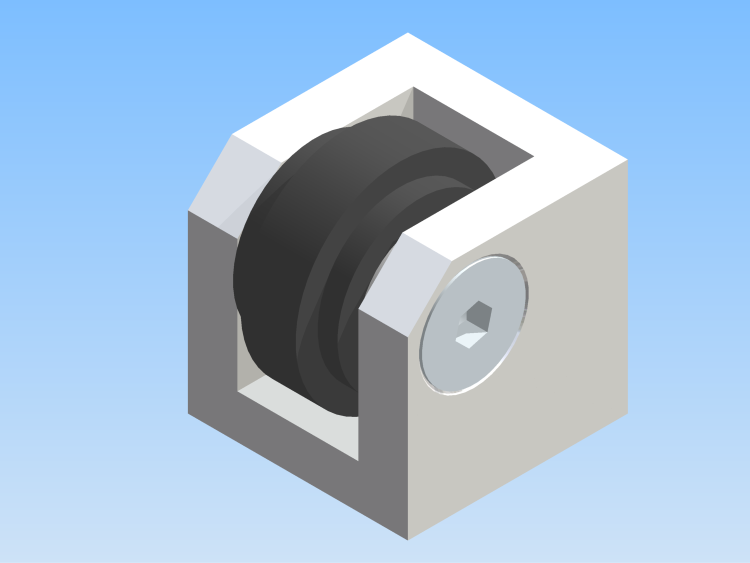 KriTec Rolleneckverbindungssatz 5 Raster 20