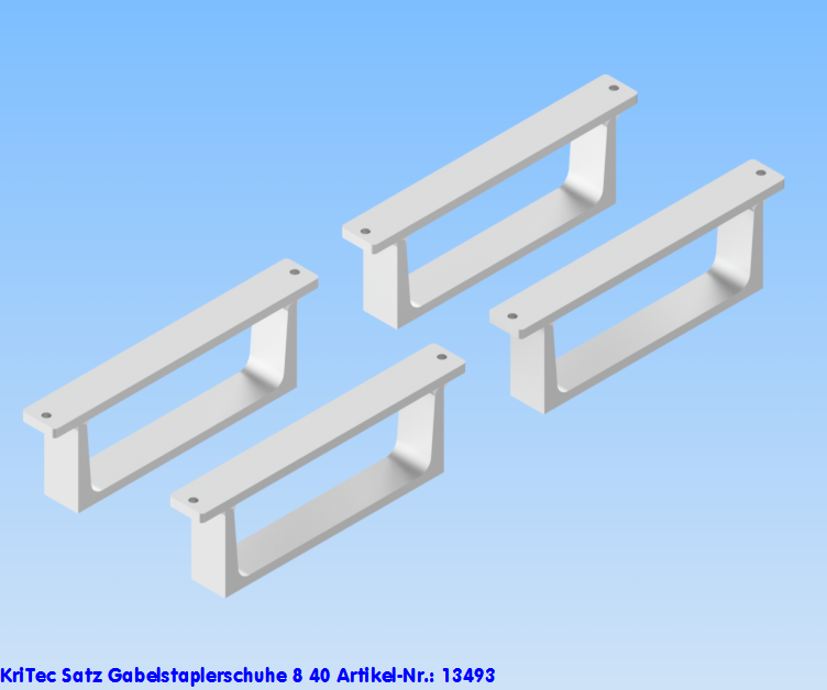 KriTec Satz Gabelstaplerschuhe 8 40