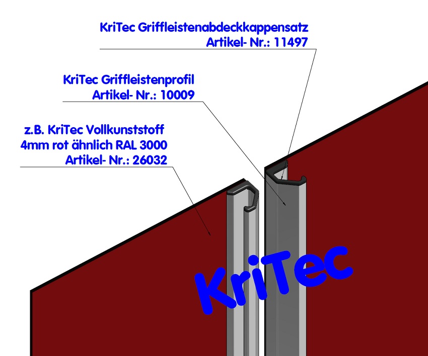 KriTec Griffleistenprofil
