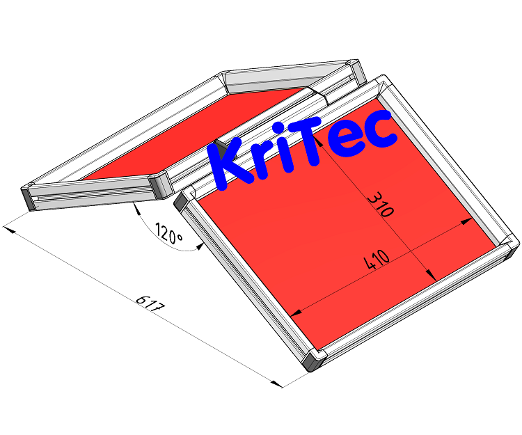 KriTec drehbare Tablett's 410x310