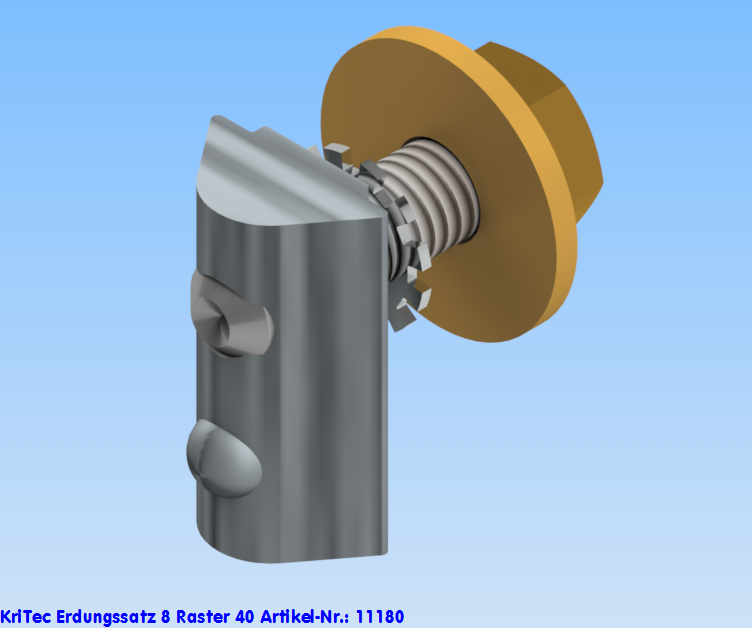 KriTec Erdungssatz 8 Raster 40