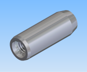 KriTec Zylinderstifte mit Innengewinde ISO 8735 (DIN 7979)