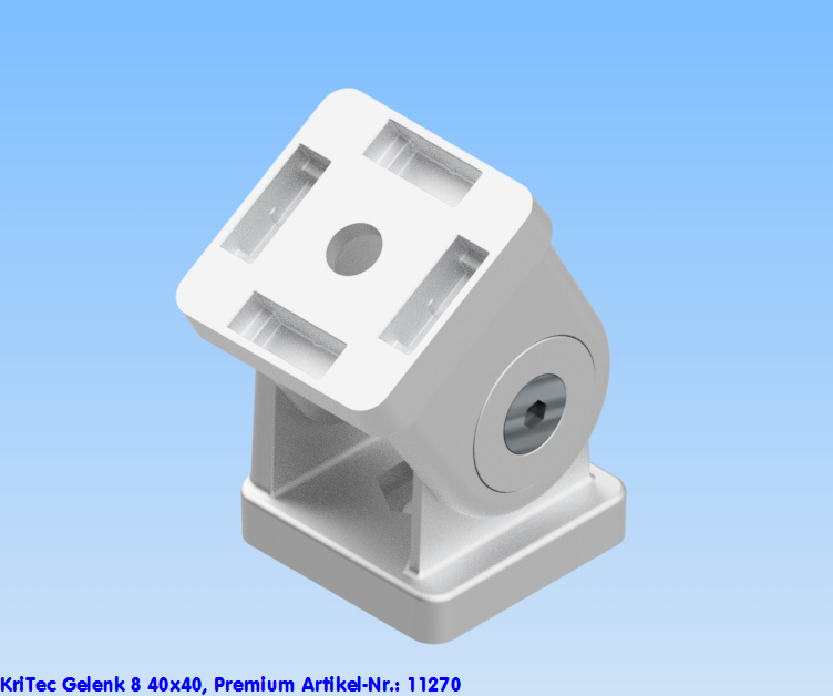 KriTec Gelenk 8 40x40, Premium