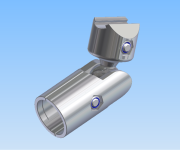 KriTec Kugelverbinder D28, 0-90°, Klemm-/ Steckverbindung