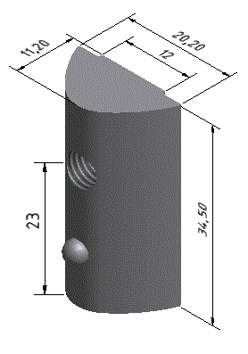 KriTec Nutensteine 12 St mit Steg