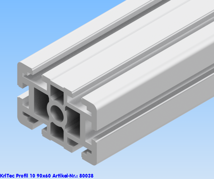 KriTec Profil 10 90x60 schwer