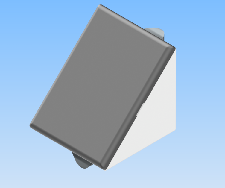 KriTec Aluminium-Druckgusswinkel 8 40x40x40