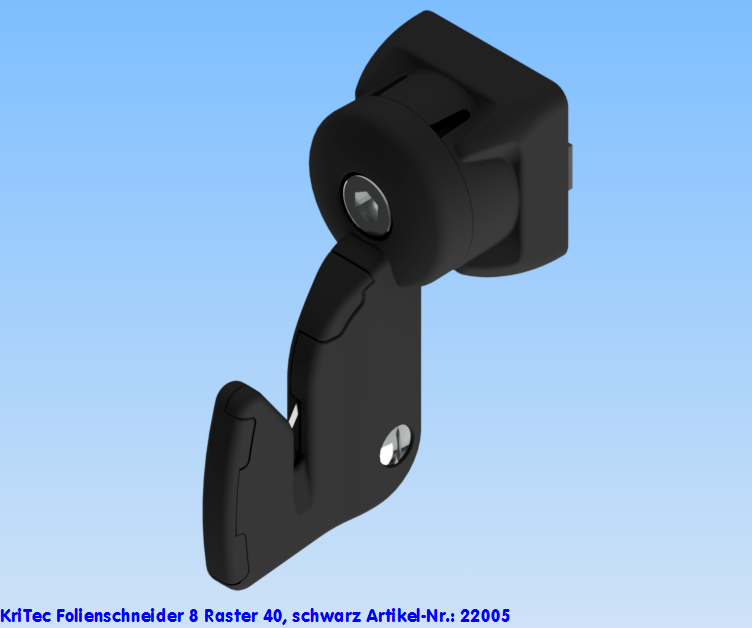 KriTec Folienschneider 8 Raster 40, schwarz