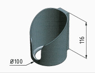 KriTec Becherhalter Boden offen